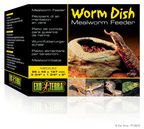 EXO TERRA WORM DISH - MISECZKA NA POKARM DLA GADÓW (11,5X9X4,5CM)